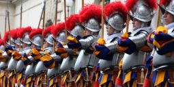 Garde suisse pontificale au Vatican