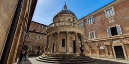 Tempietto de Bramante dans la cour de San Pietro in Montorio sur le Janicule