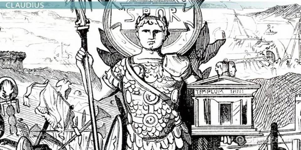Dessin de l’empereur Claude