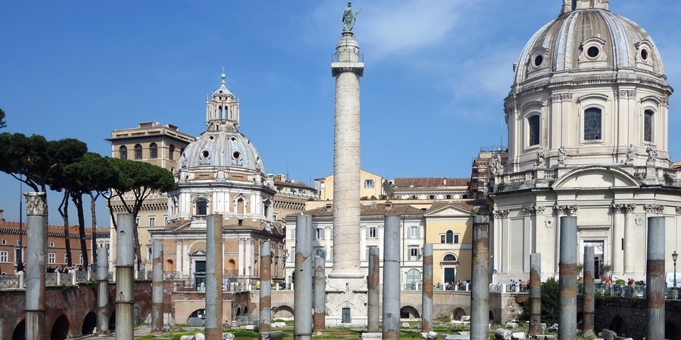 Colonne Trajane à Rome