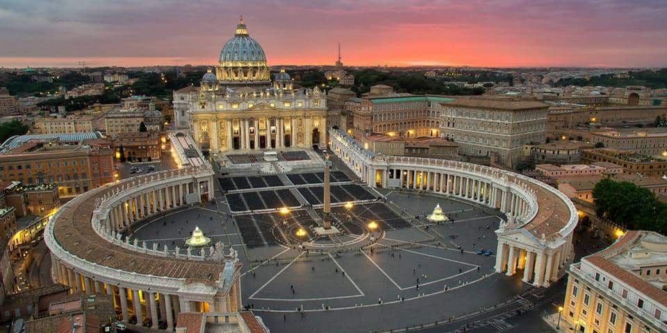 Vue de la Cité du Vatican 