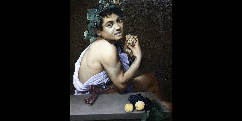 Jeune Bacchus malade par Le Caravage à la Galerie Borghèse de Rome